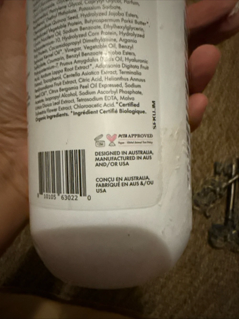 Anti Frizz Shampoo – White